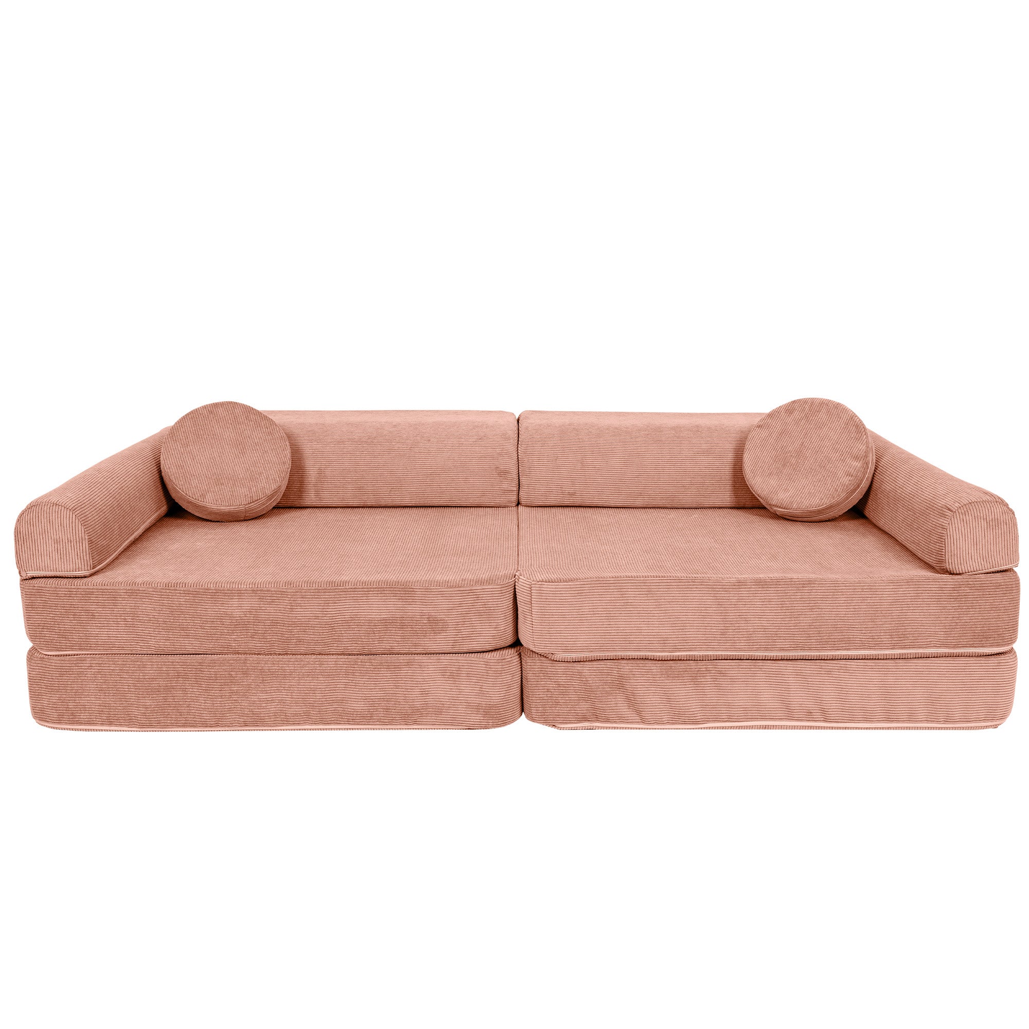 MeowBaby Spielsofa Cord Premium - rusty red