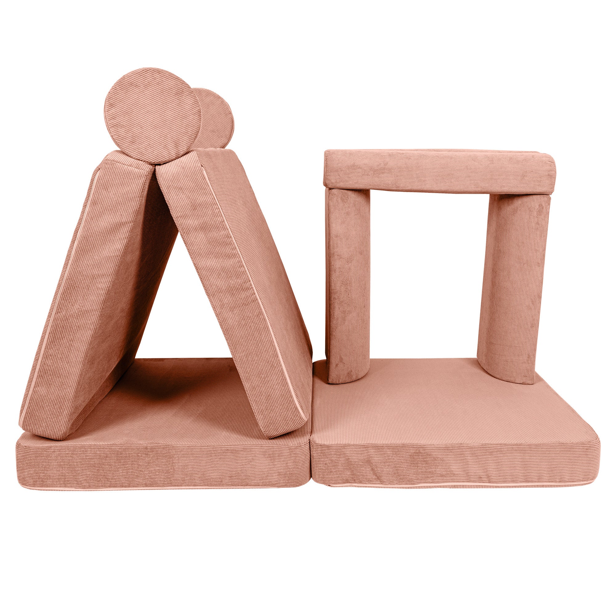 MeowBaby Spielsofa Cord Premium - rusty red