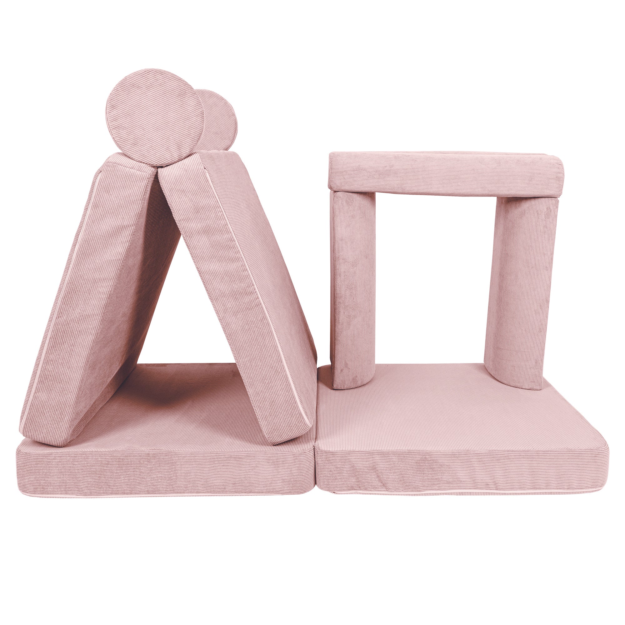 MeowBaby Play Sofa Cord Premium - powder pink