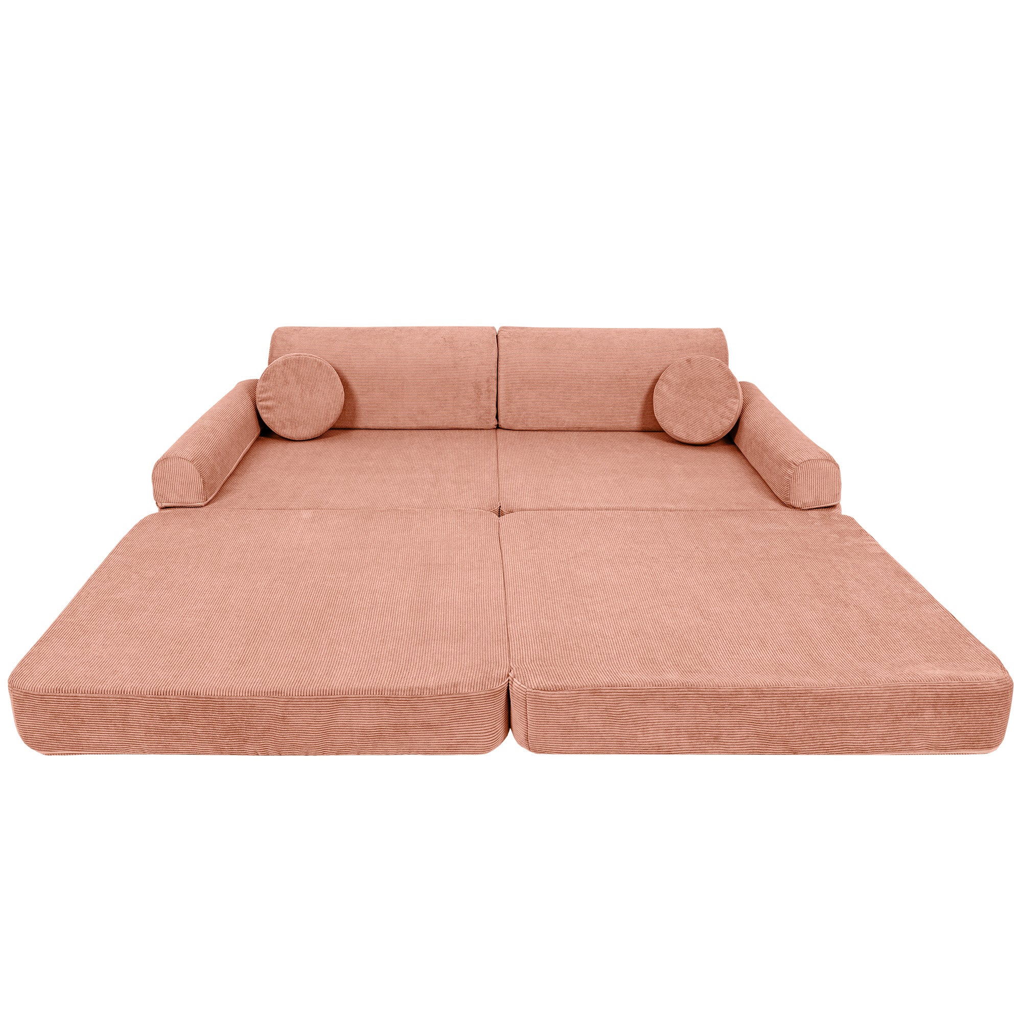 MeowBaby Spielsofa Cord Premium - rusty red