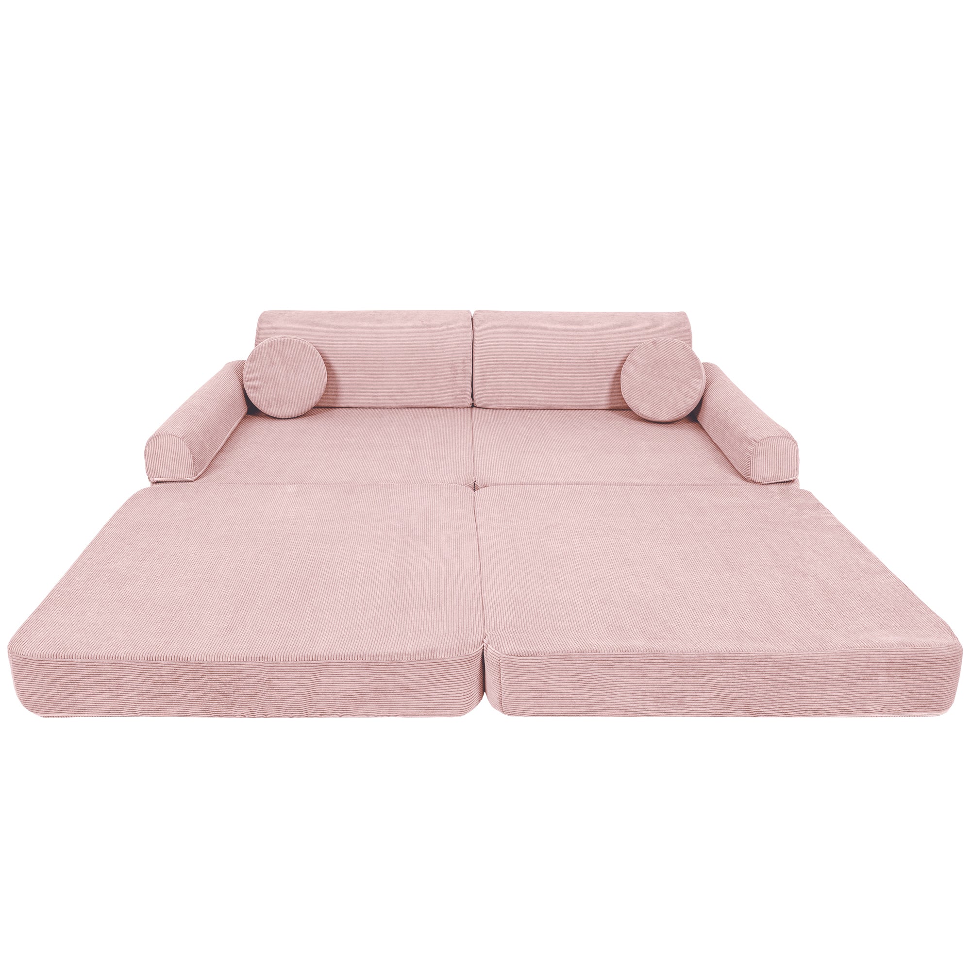 MeowBaby Spielsofa Cord Premium - powder pink