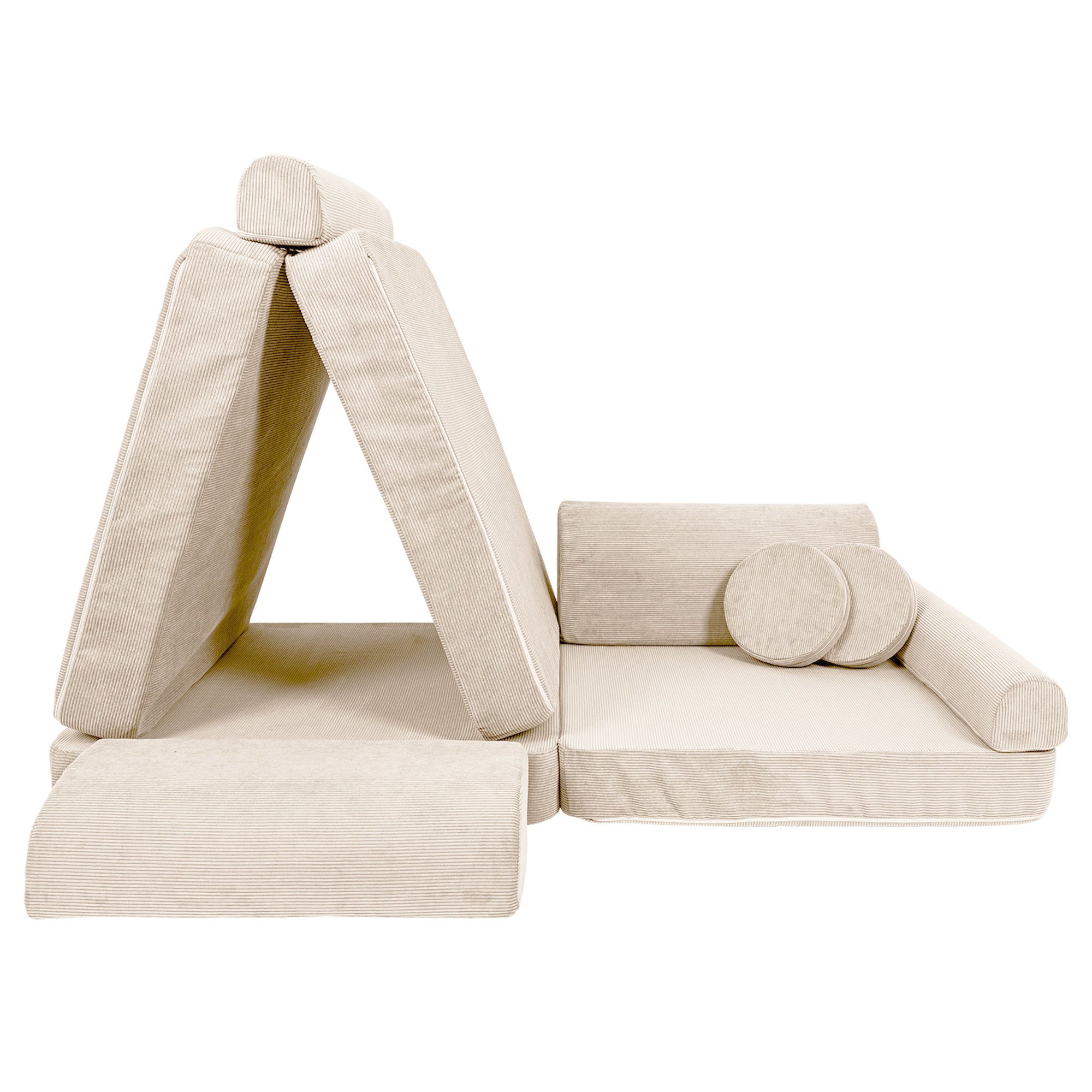 MeowBaby Spielsofa Cord Premium - beige