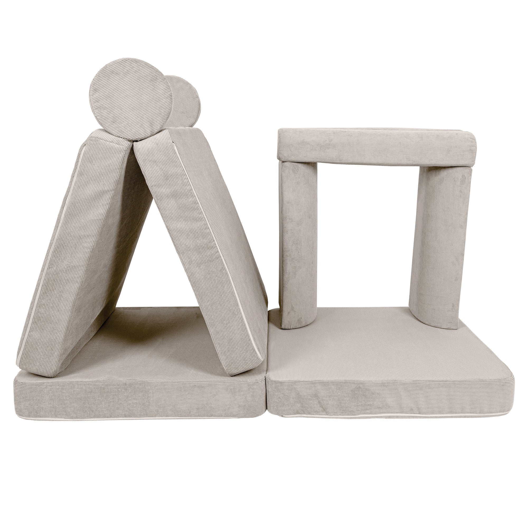 MeowBaby Spielsofa Cord Premium - grau