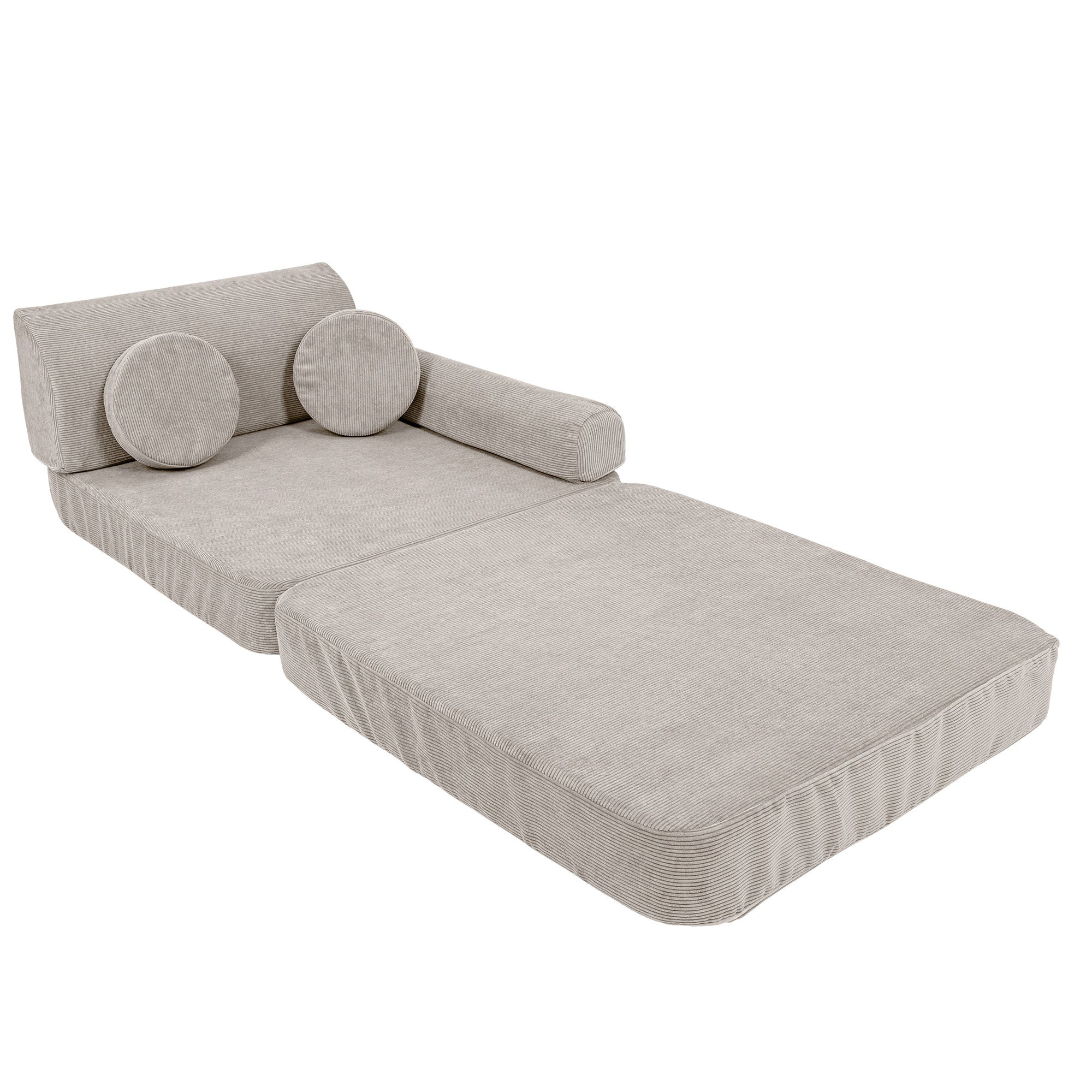 MeowBaby Spielsofa Cord Premium - grau