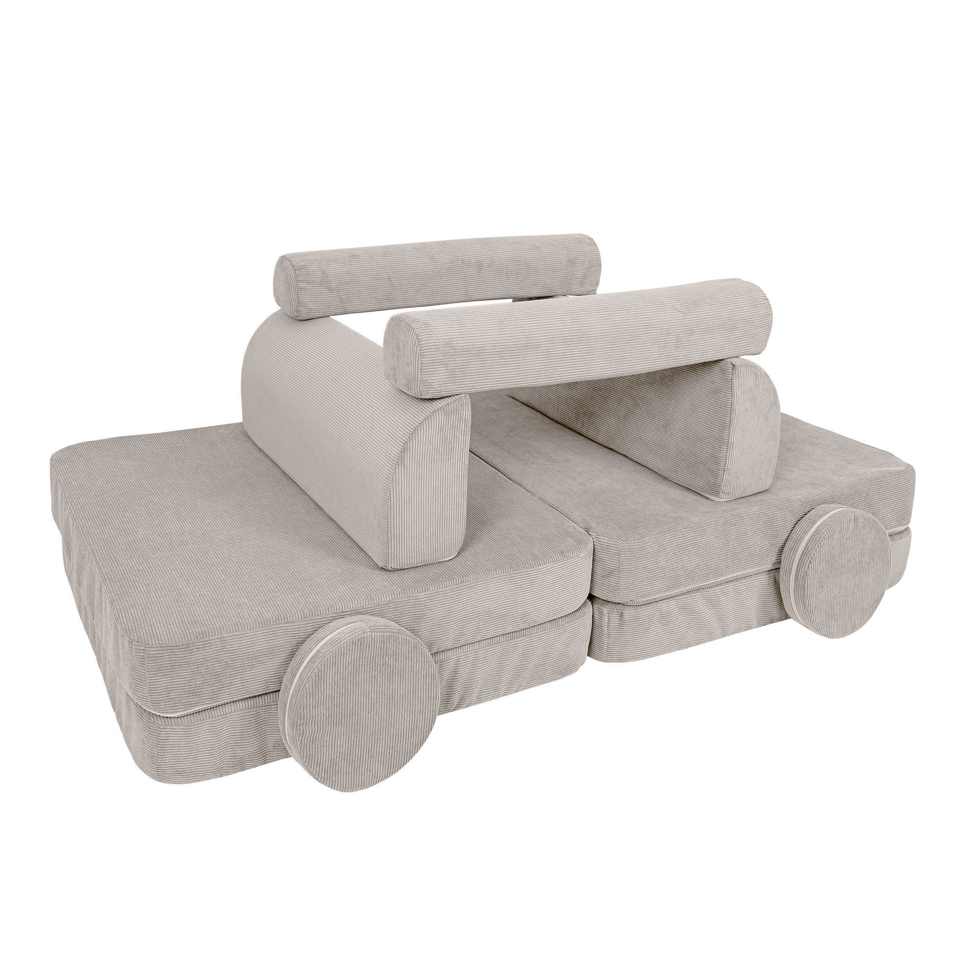 MeowBaby Spielsofa Cord Premium - grau
