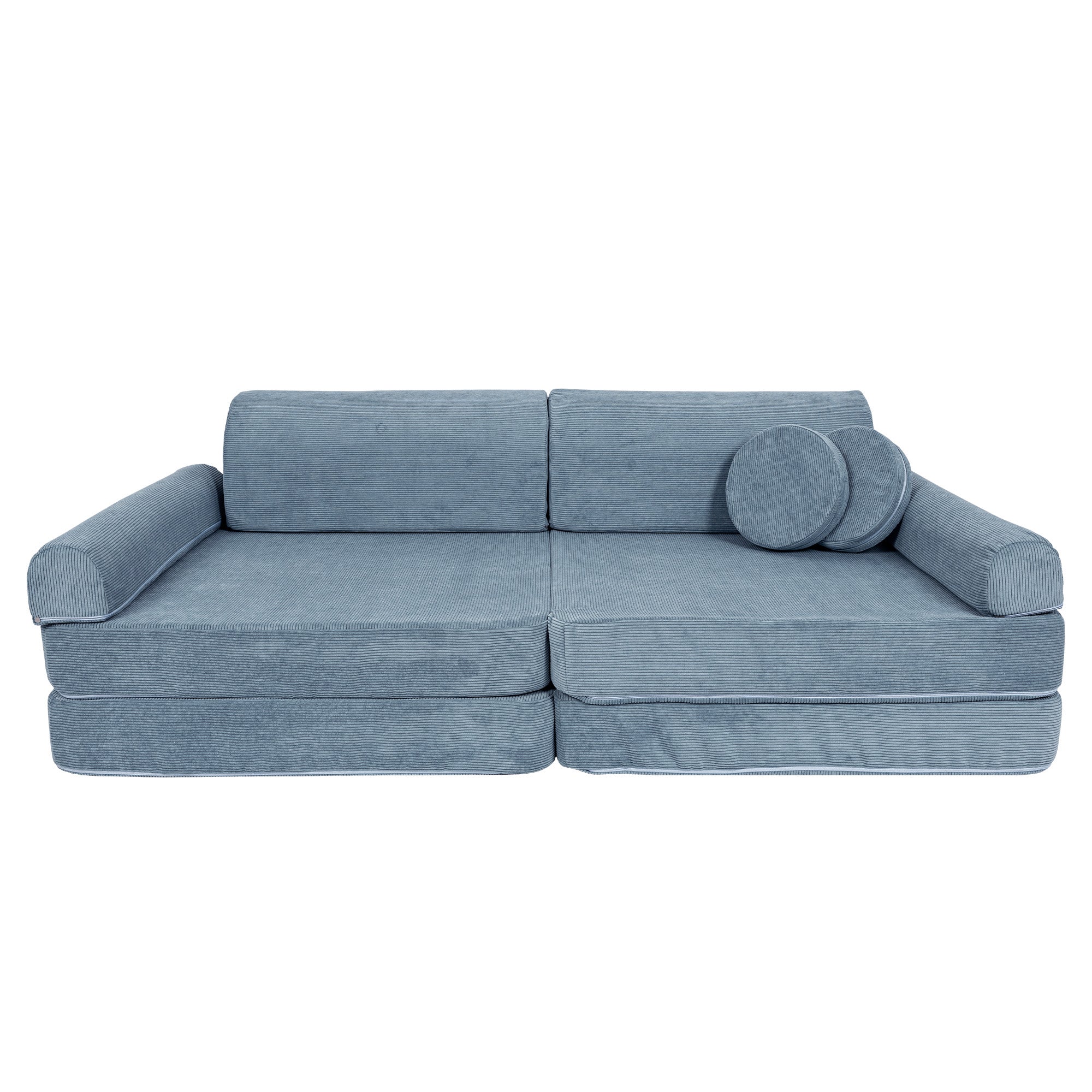 MeowBaby Play Sofa Cord Premium - turquoise