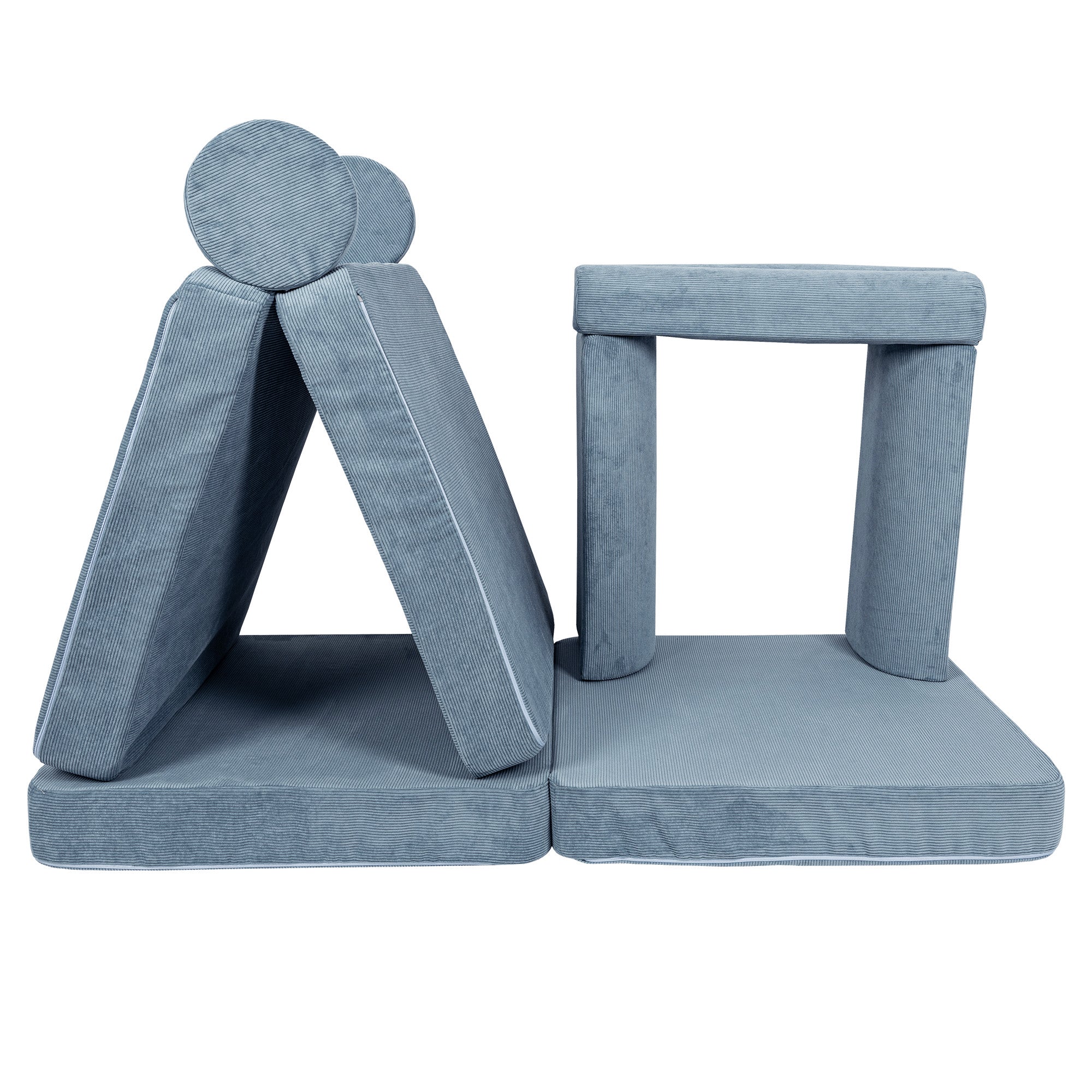 MeowBaby Play Sofa Cord Premium - turquoise