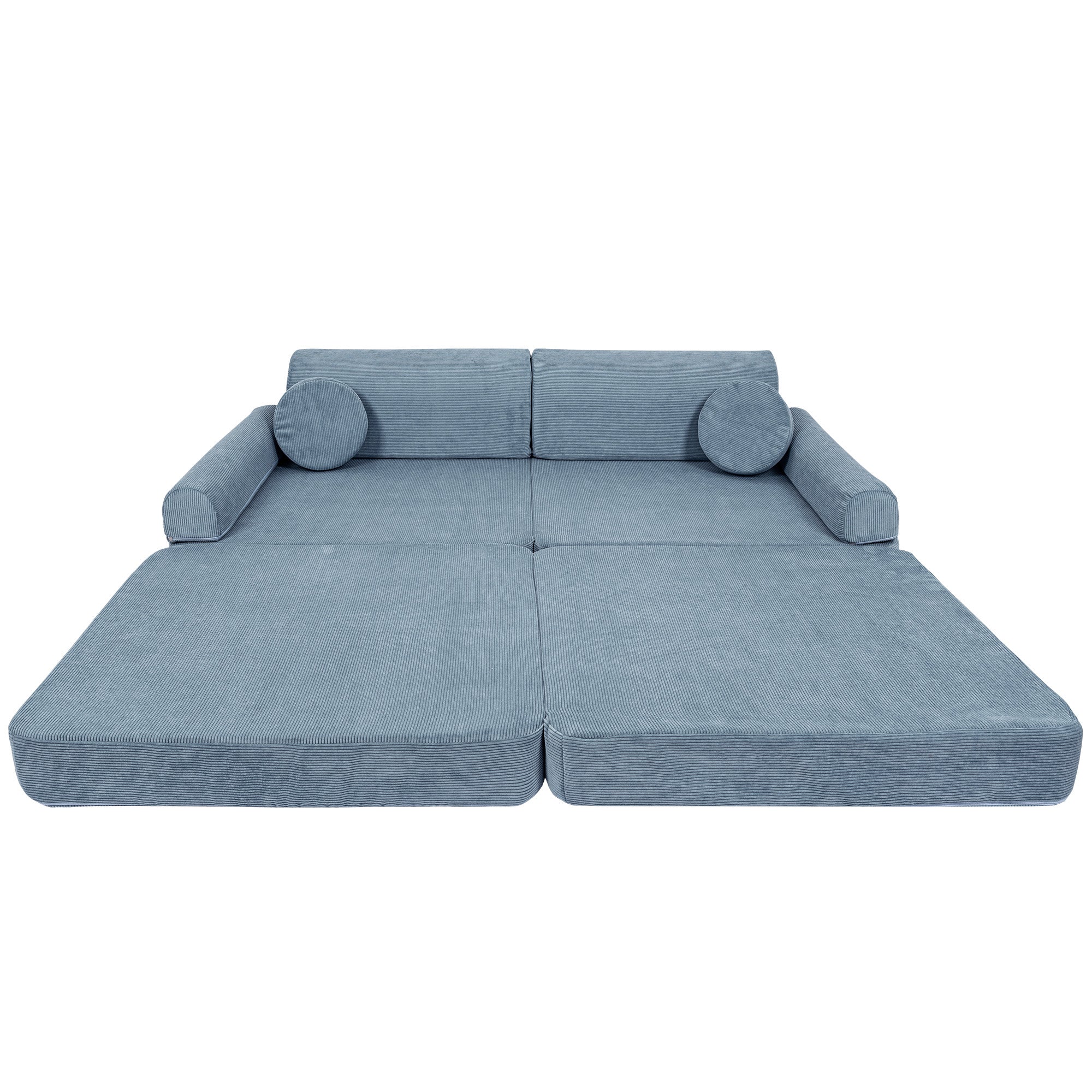 MeowBaby Play Sofa Cord Premium - turquoise