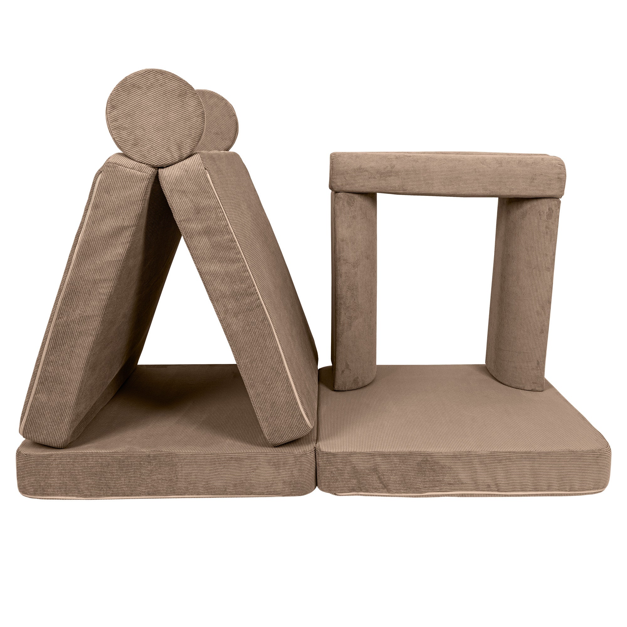 MeowBaby Play Sofa Cord Premium - brown