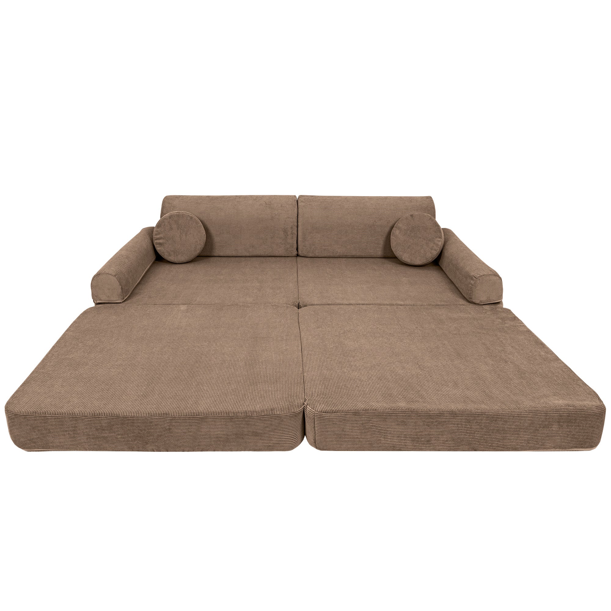 MeowBaby Spielsofa Cord Premium - braun