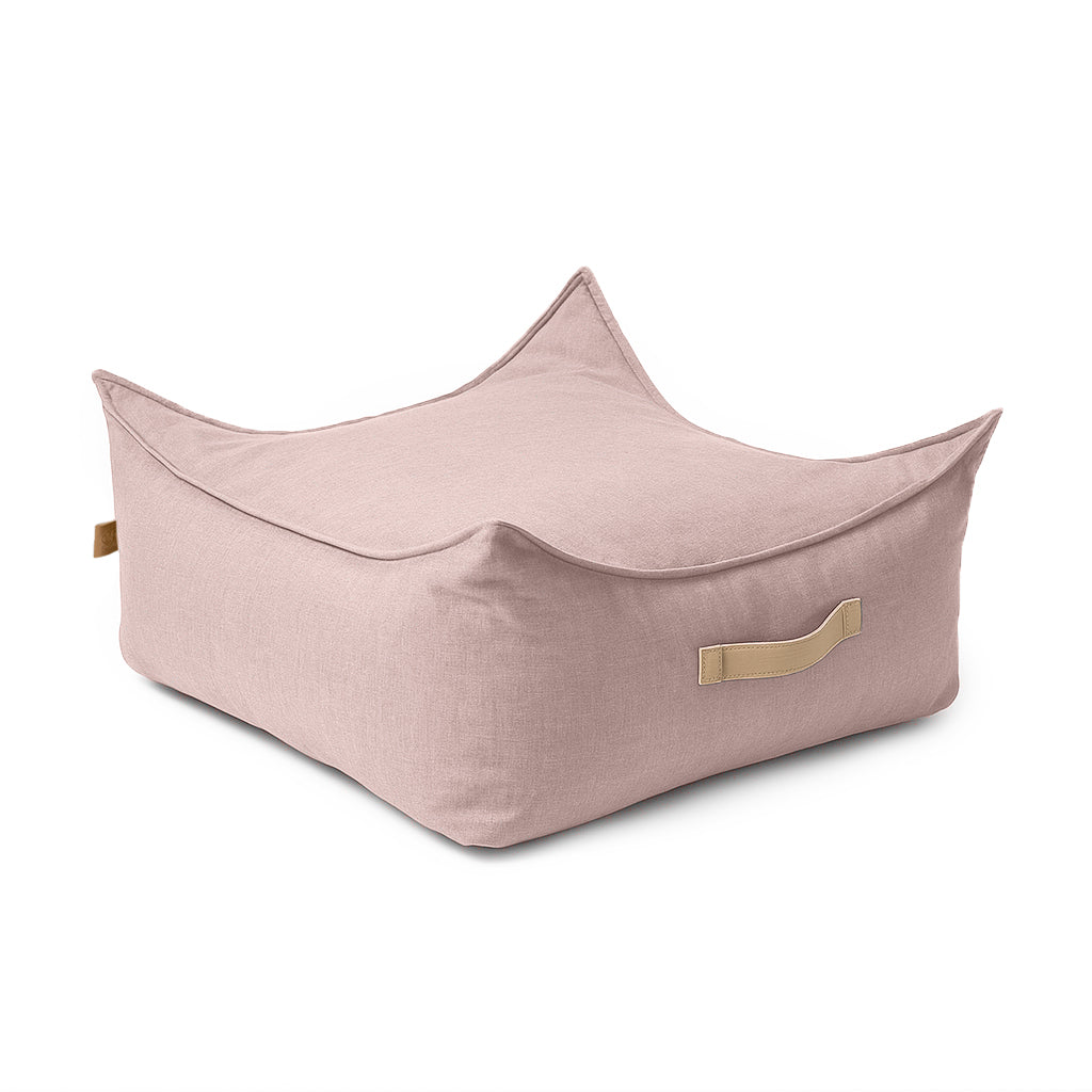 MeowBaby Outzy Sitzpouf für Kinder quadratisch - Outdoor Living Edition