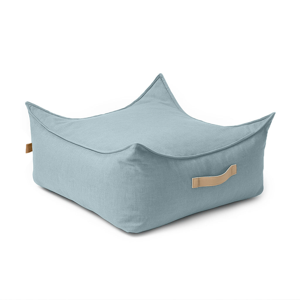 MeowBaby Outzy Sitzpouf für Kinder quadratisch - Outdoor Living Edition
