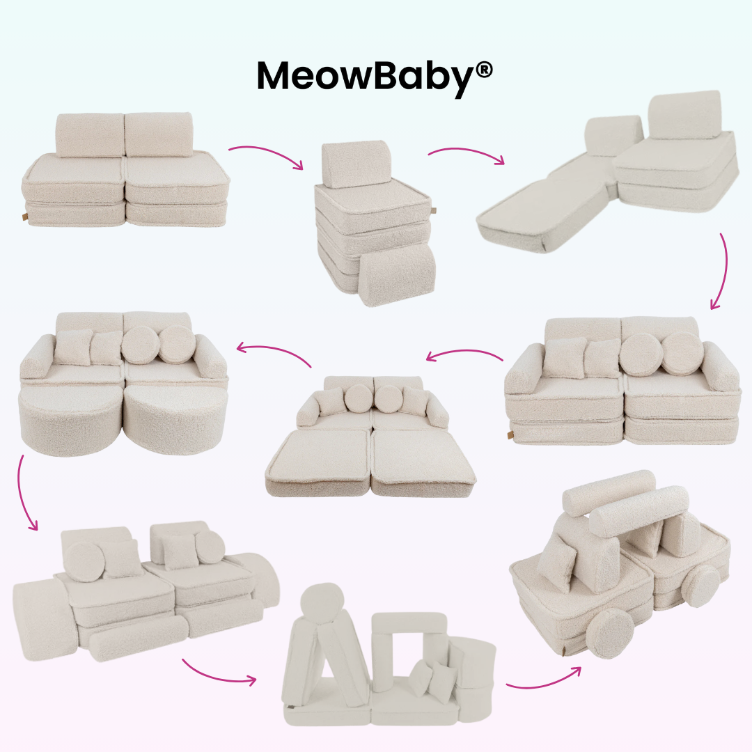 MeowBaby Spielsofa Mini Max Bearly