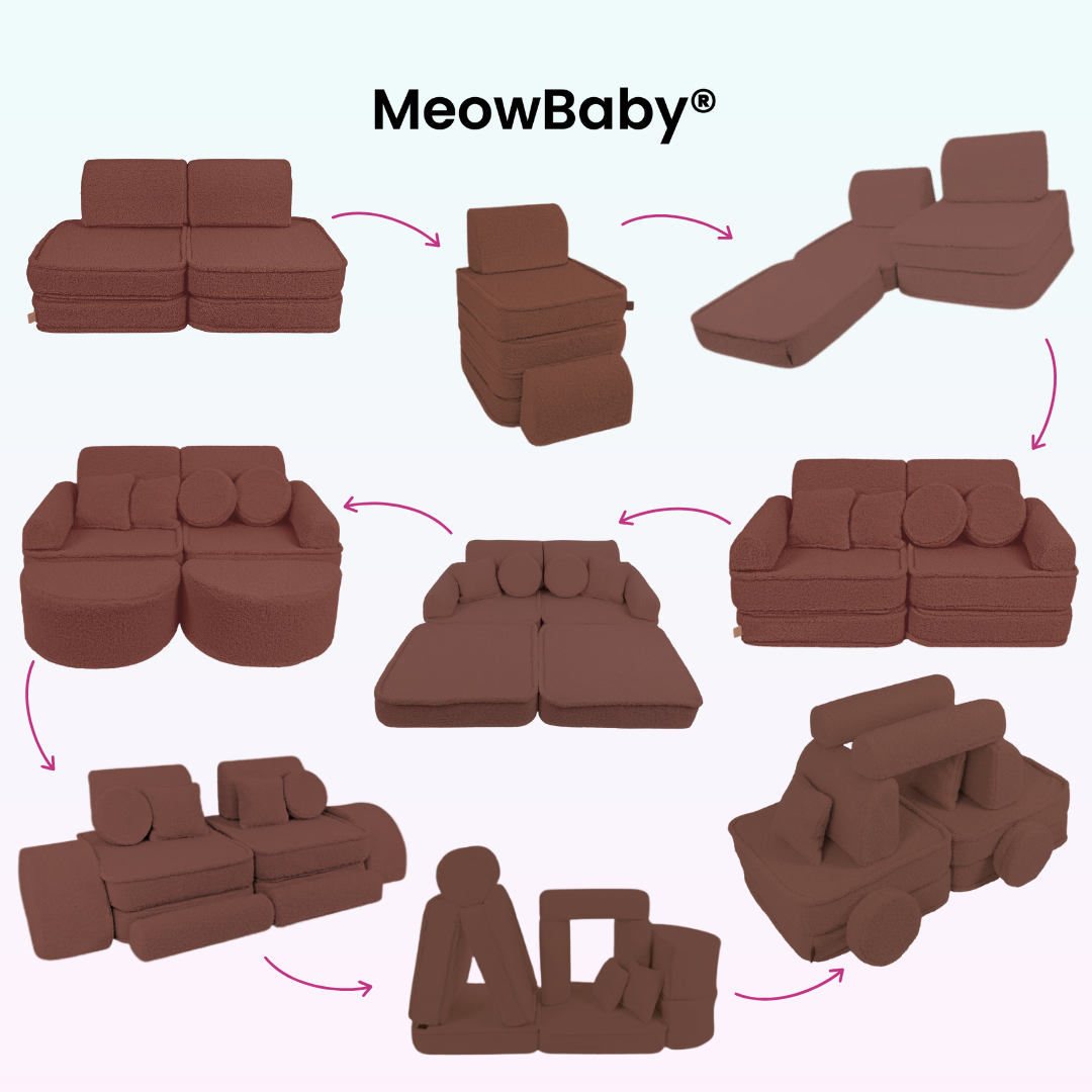 MeowBaby Spielsofa Mini Max Bearly