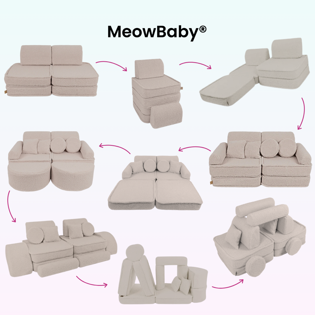 MeowBaby Spielsofa Mini Max Bearly