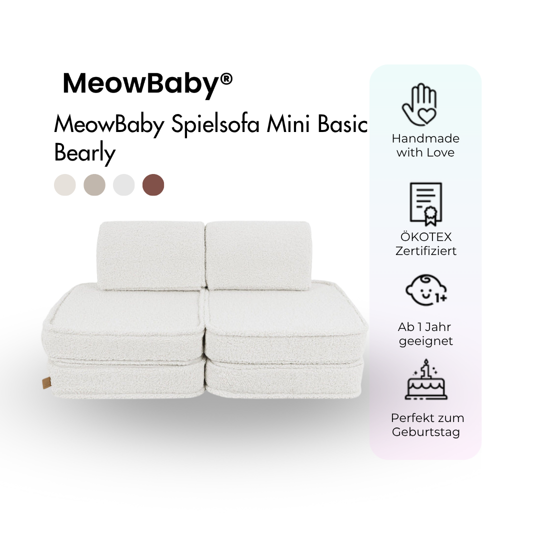 MeowBaby Spielsofa Mini Basic Bearly