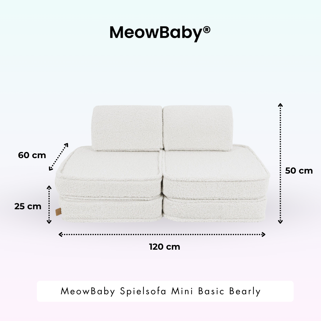 MeowBaby Spielsofa Mini Basic Bearly