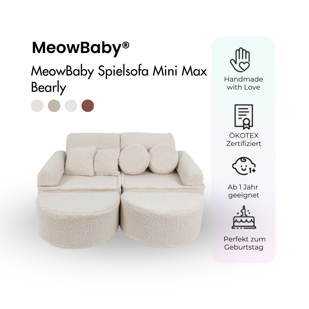 MeowBaby Spielsofa Mini Max Bearly