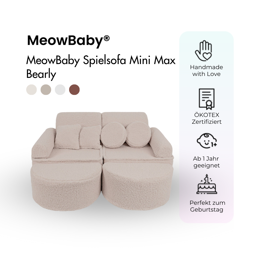 MeowBaby Spielsofa Mini Max Bearly