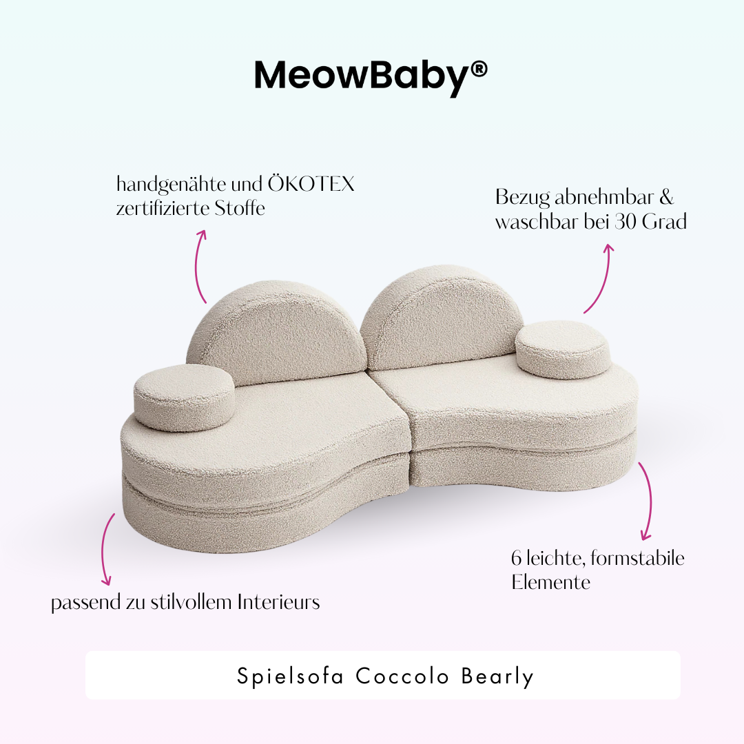 MeowBaby Spielsofa Coccolo Bearly