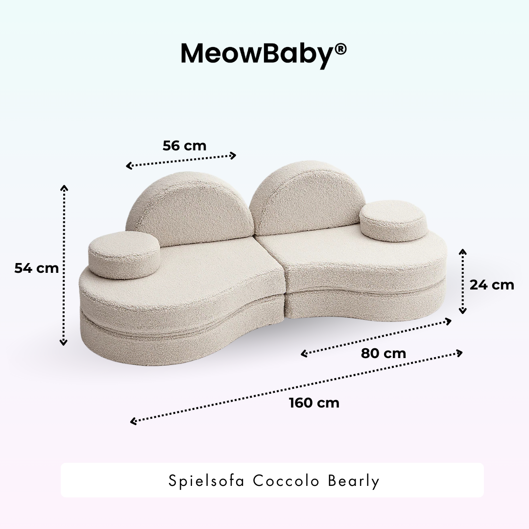 MeowBaby Spielsofa Coccolo Bearly