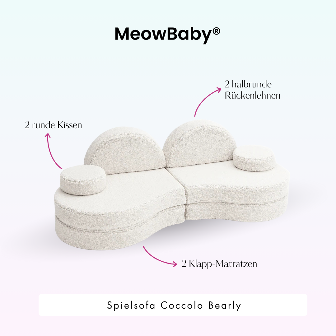 MeowBaby Spielsofa Coccolo Bearly