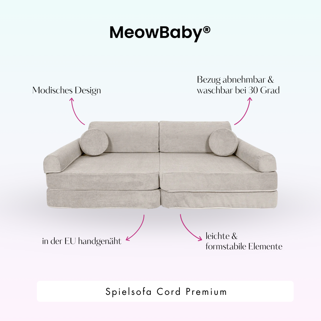 MeowBaby Spielsofa Cord Premium