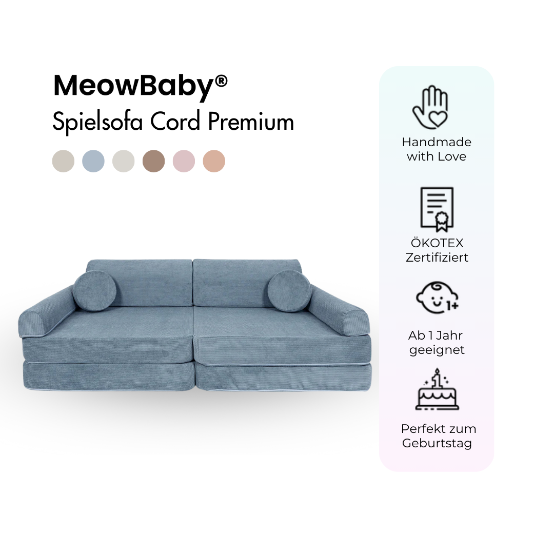 MeowBaby Spielsofa Cord Premium