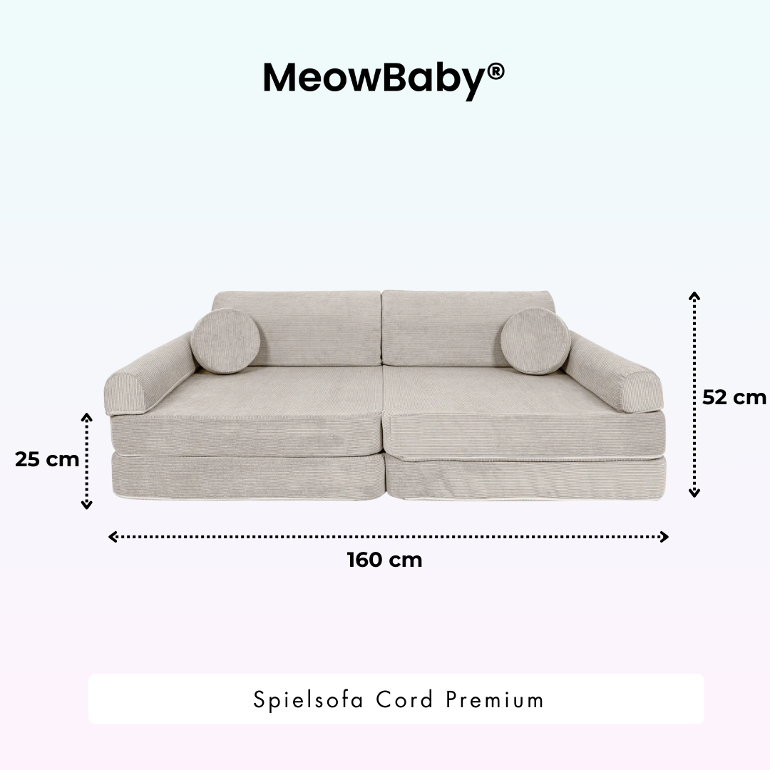 MeowBaby Spielsofa Cord Premium
