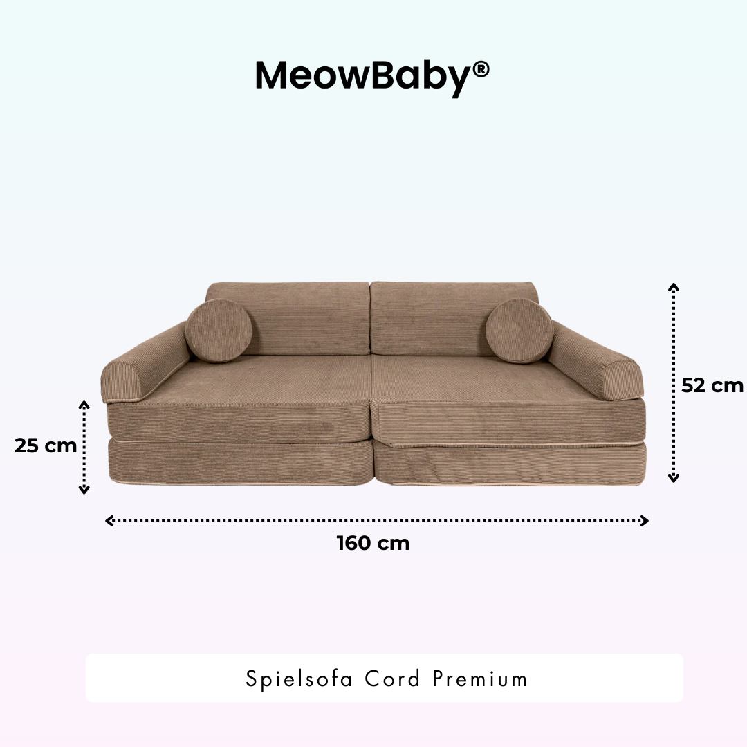 MeowBaby Spielsofa Cord Premium