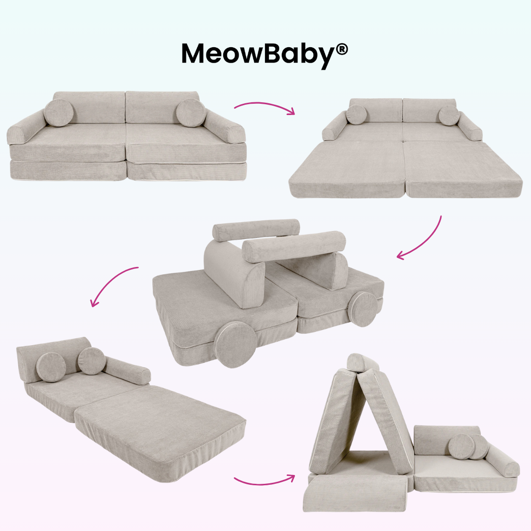 MeowBaby Spielsofa Cord Premium