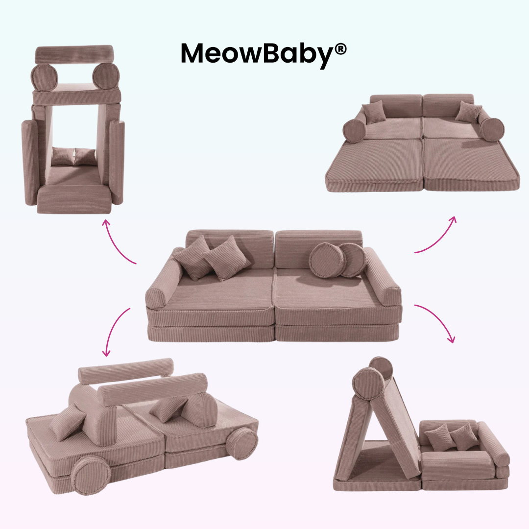 MeowBaby Spielsofa Ästhetik Cord