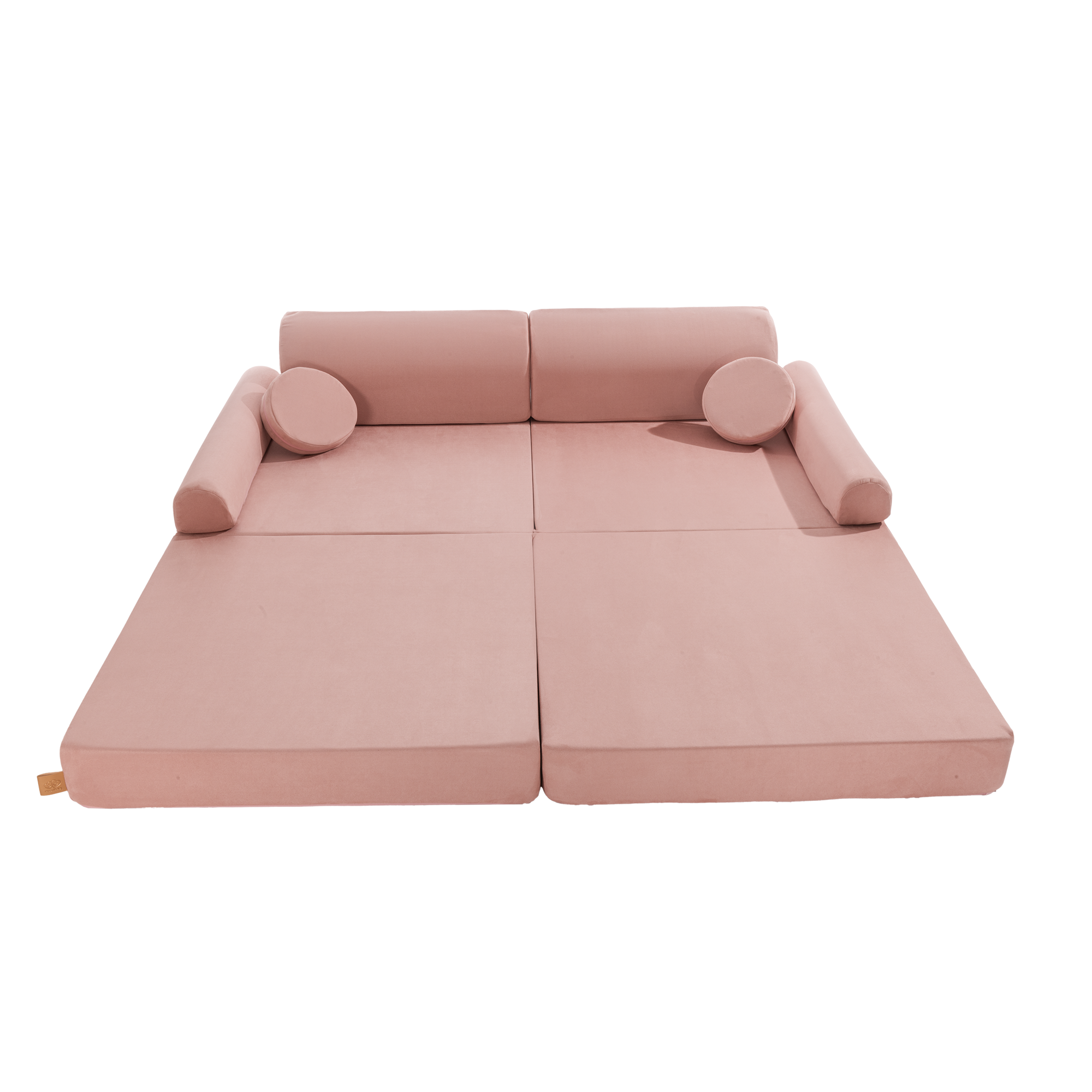 MeowBaby Spielsofa Velvet Premium – rosa