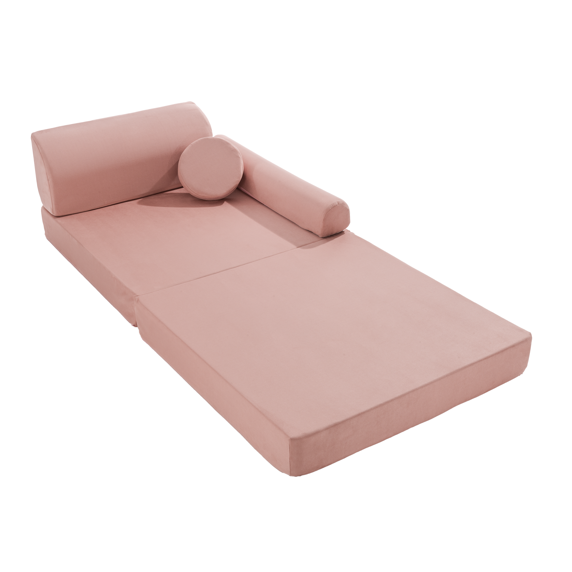 MeowBaby Spielsofa Velvet Premium – rosa