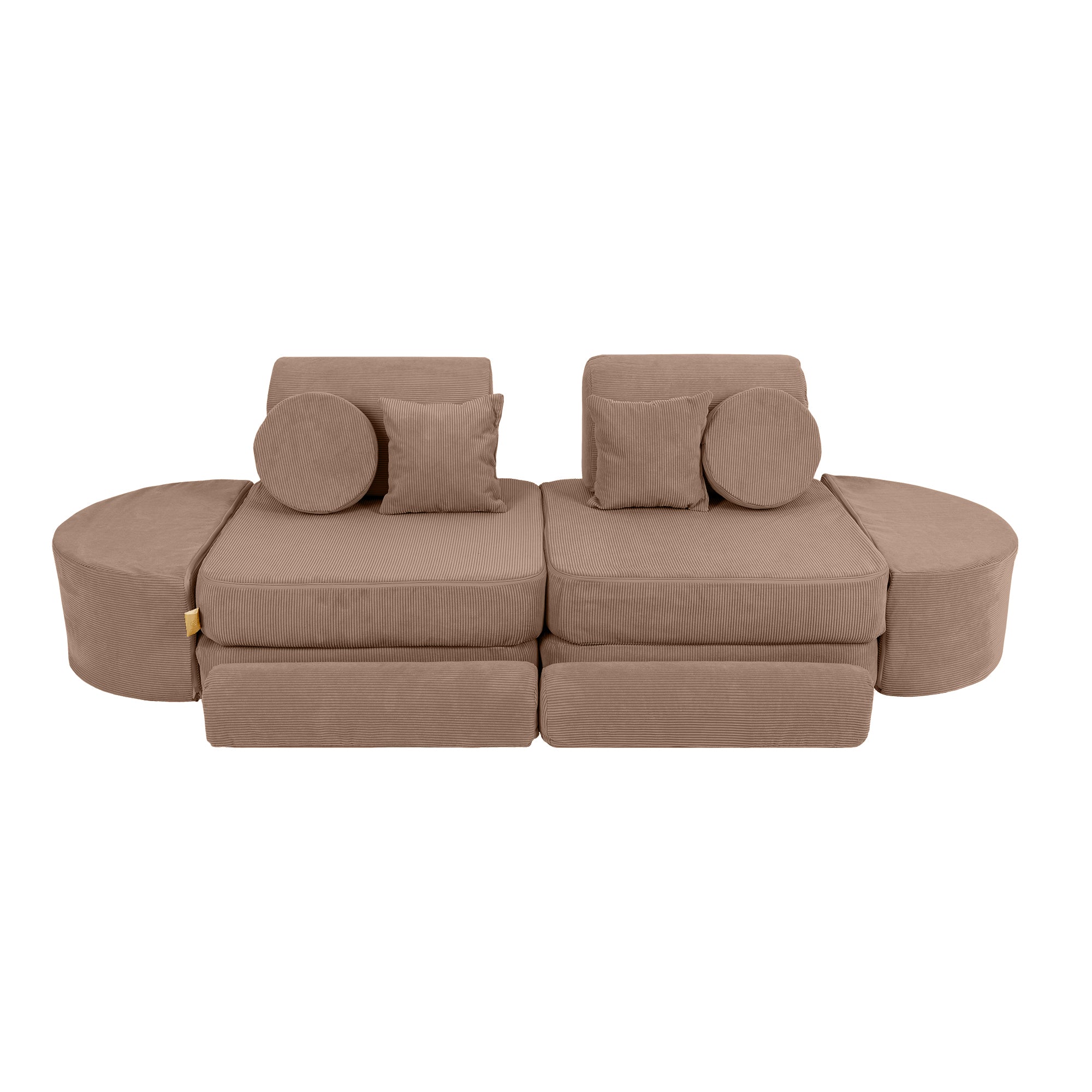MeowBaby Spielsofa Mini Max Cord Premium - braun