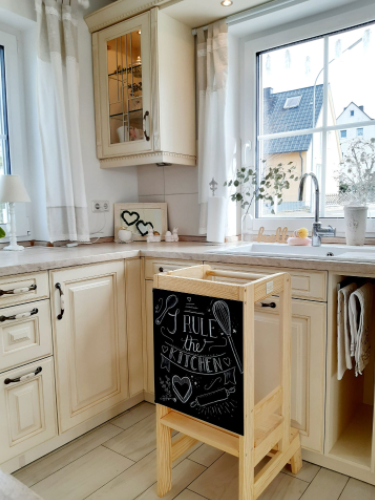 MeowBaby Lernturm/Küchenhelfer mit Tafel