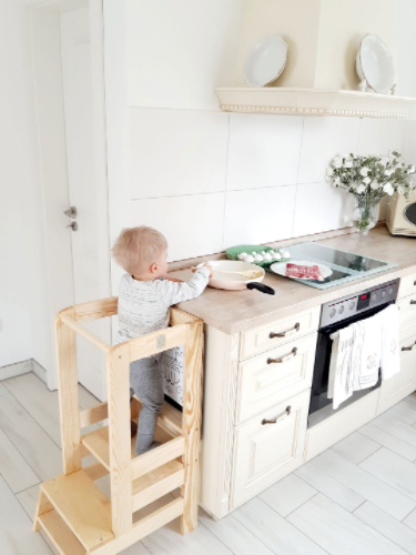 MeowBaby Lernturm/Küchenhelfer mit Tafel