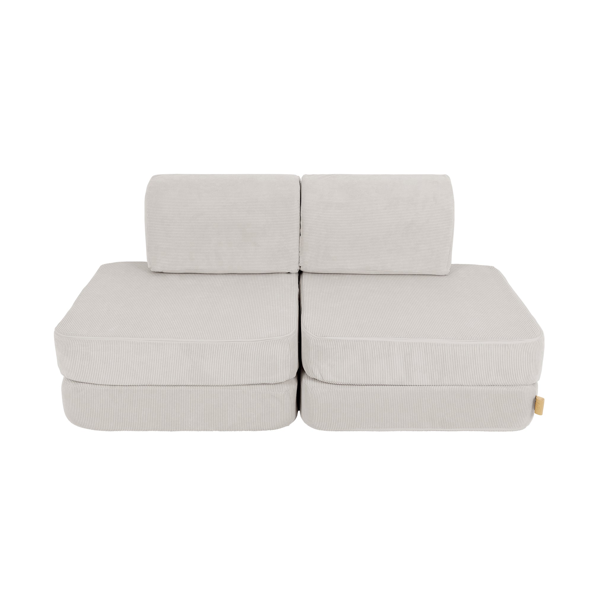 MeowBaby Spielsofa Mini Basic Cord Premium - grau