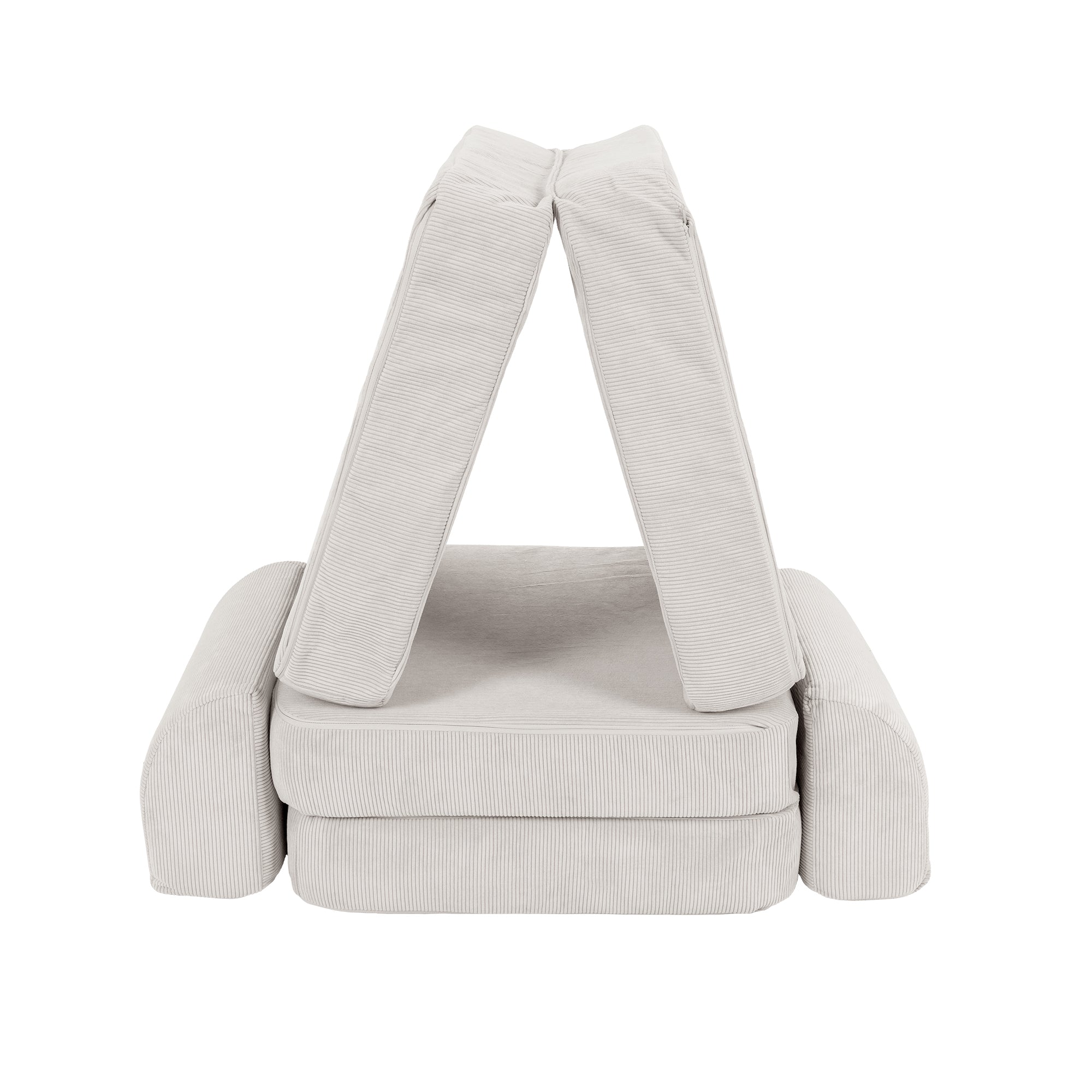 MeowBaby Spielsofa Mini Basic Cord Premium - grau