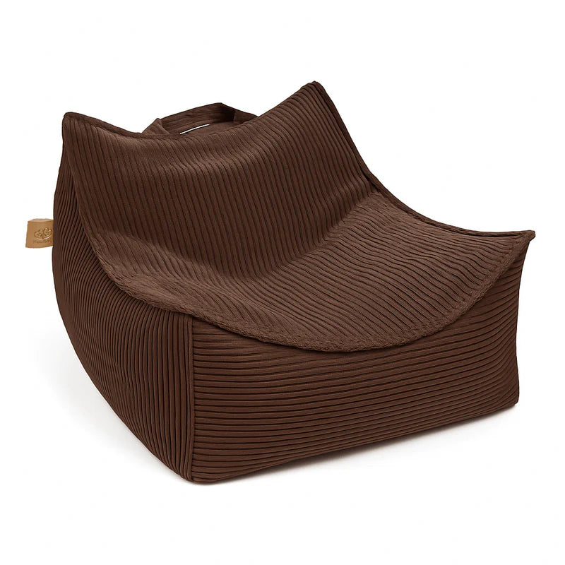 MeowBaby Sitzsack Ästhetik Cord eckig - Classic Cord Edition
