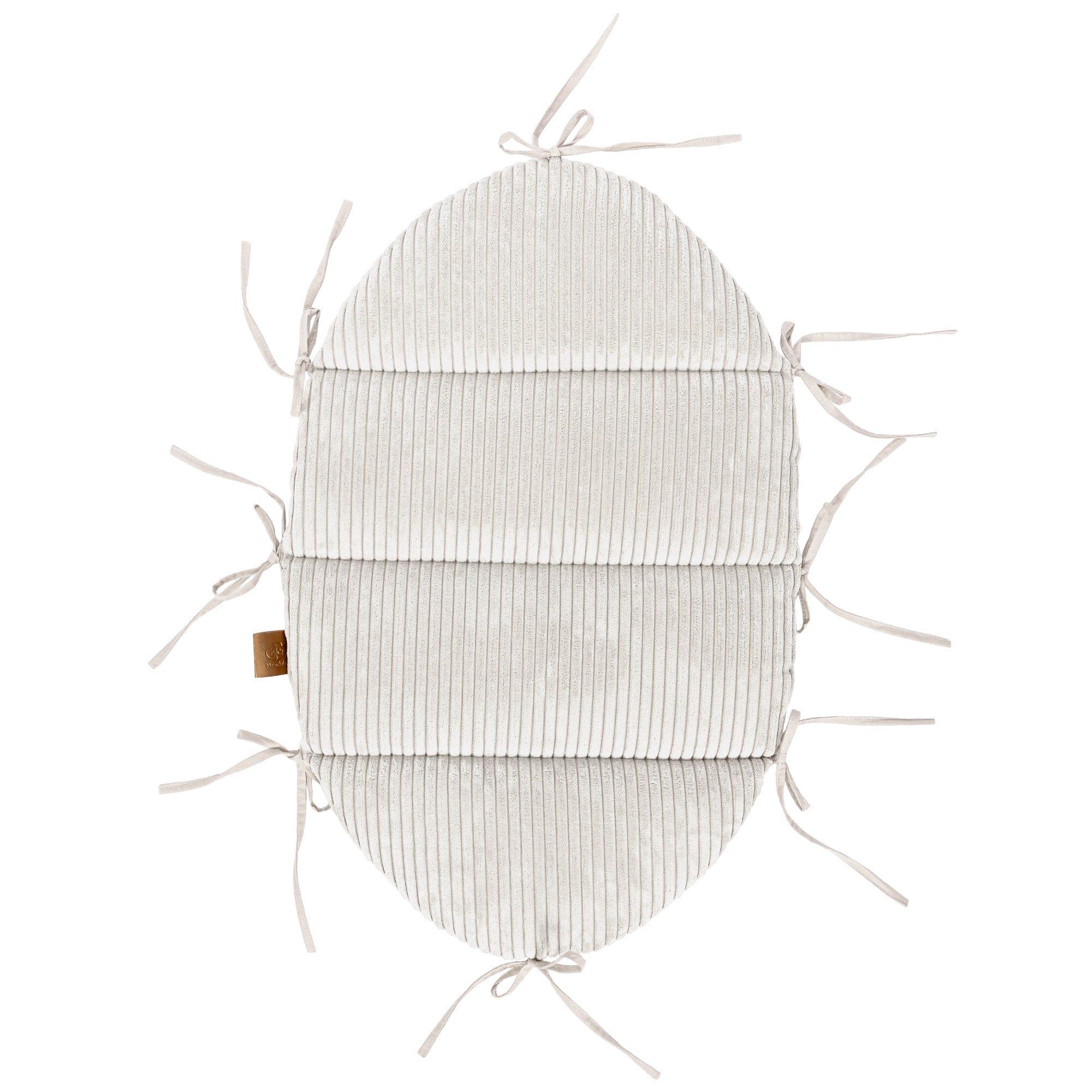 Baby Nest with Crib Braided Bumper | Aesthetic Ecru