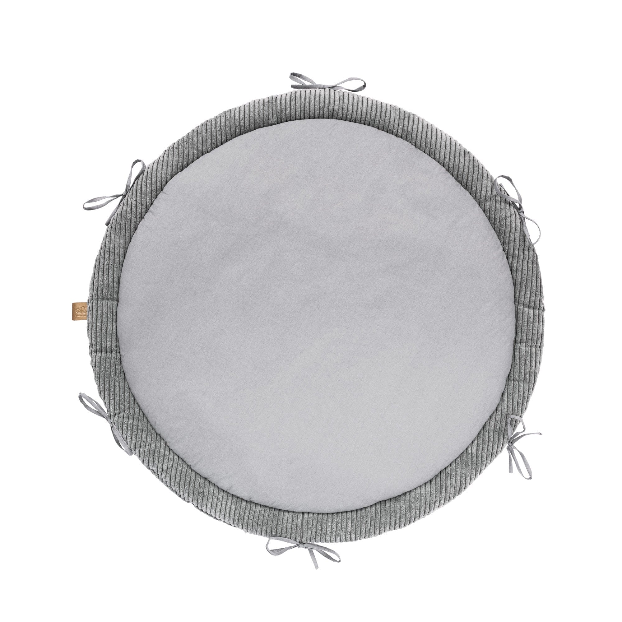 Baby Nest with Play Mat & Crib Bumper Braid – Aesthetic Grey