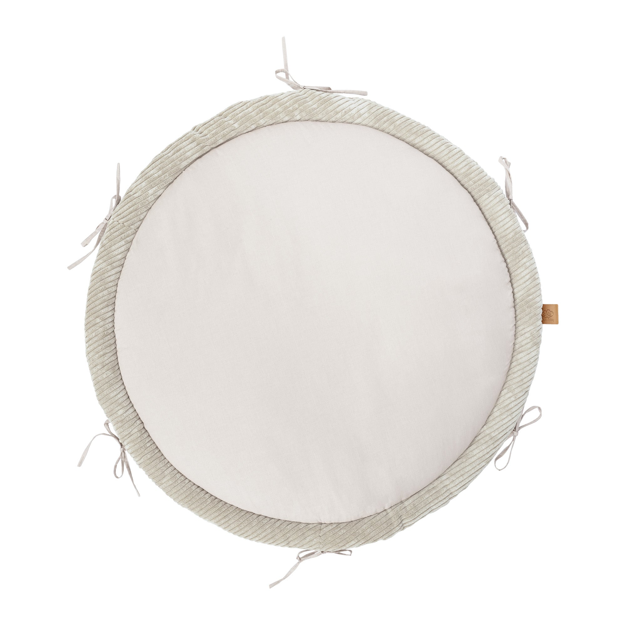 Baby Nest with Play Mat & Crib Bumper Braid – Aesthetic Ecru