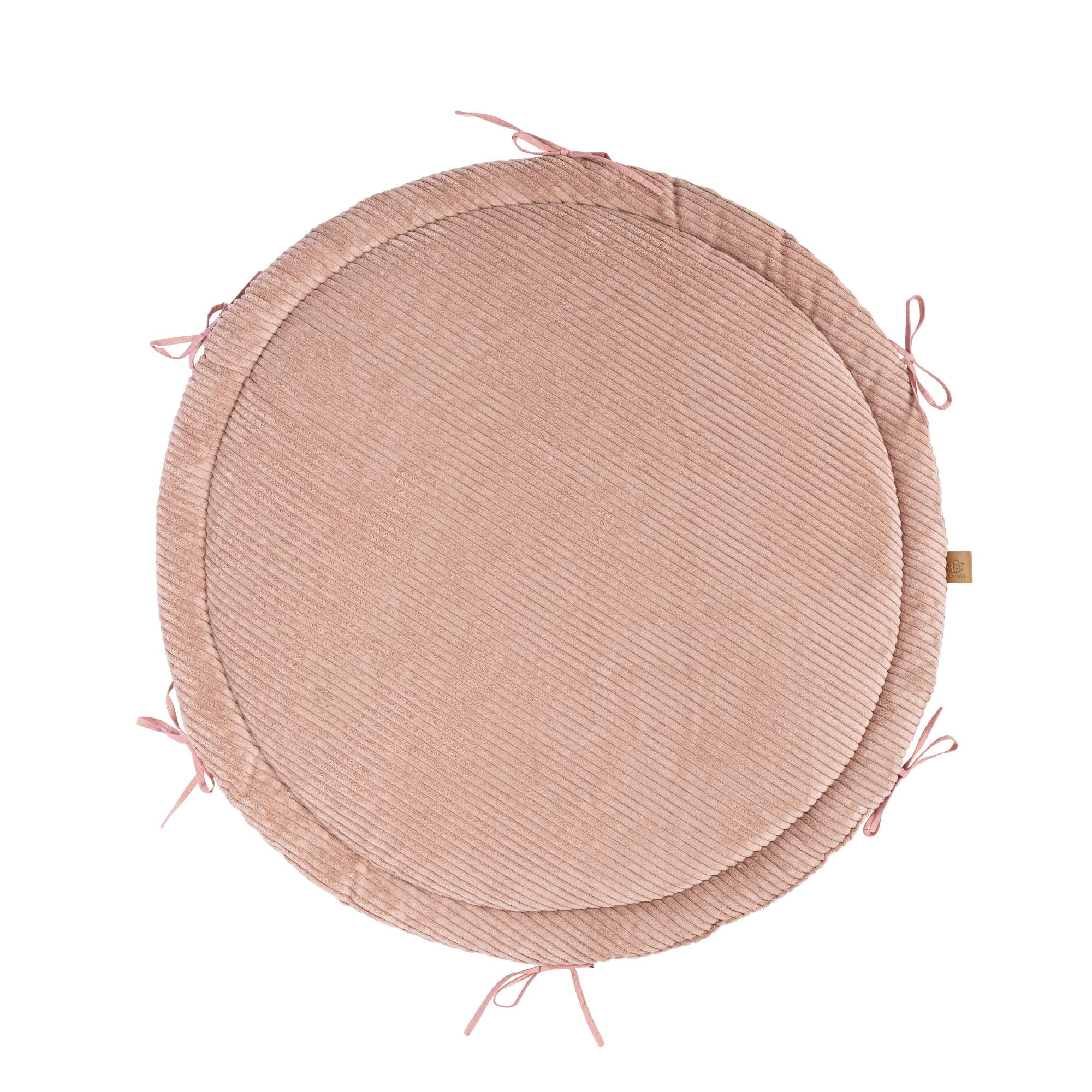 Baby Nest with Play Mat & Crib Bumper Braid – Aesthetic Powder Pink
