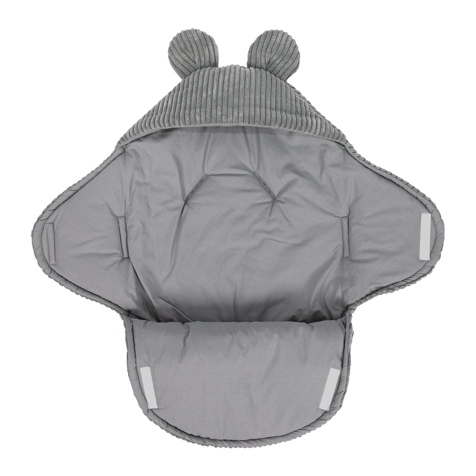 Baby Swaddle with Bear Ears | Aesthetic Grey