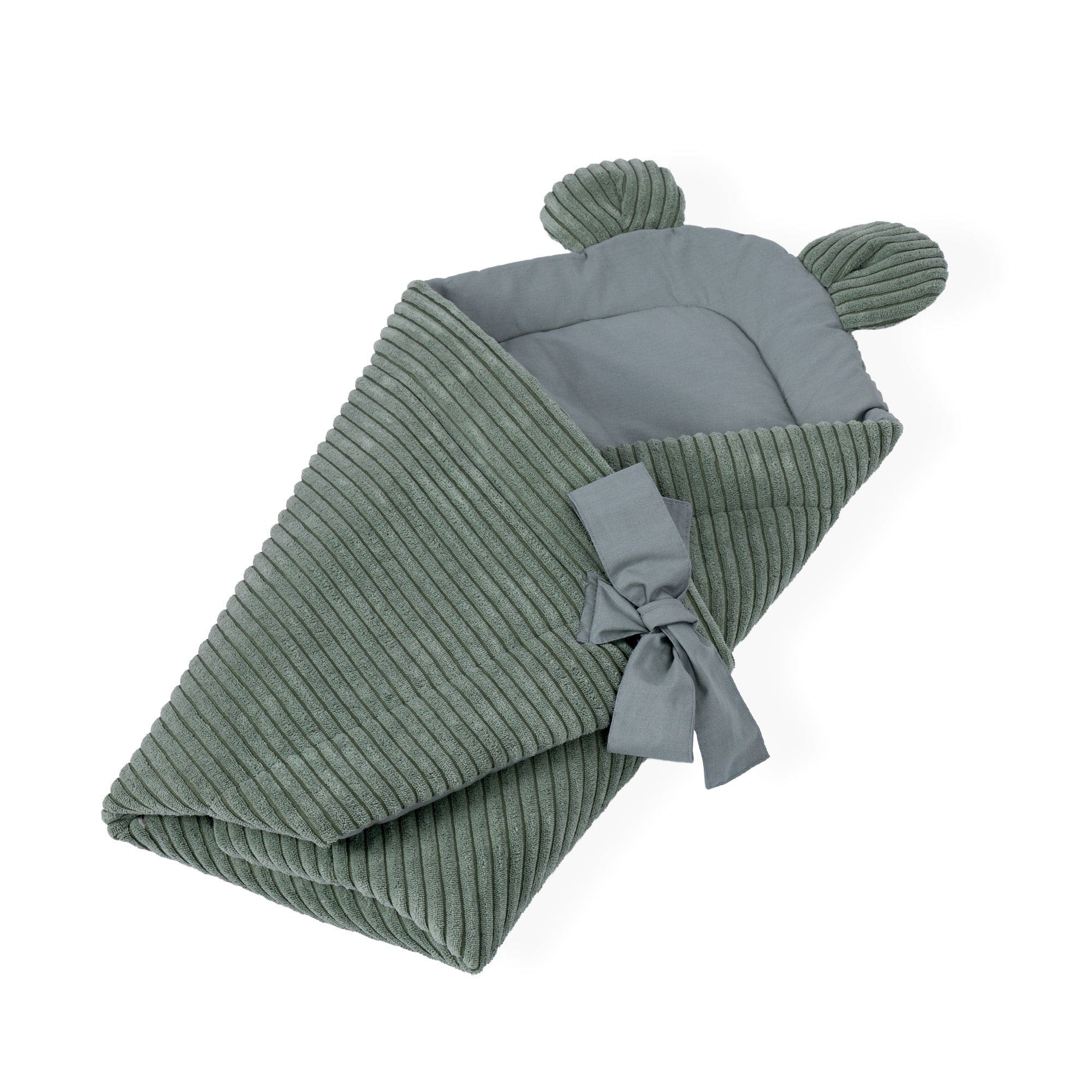 Baby Swaddle Wrap for Sleeping and Cuddling – Soft and Safe | Aesthetic Olive Green