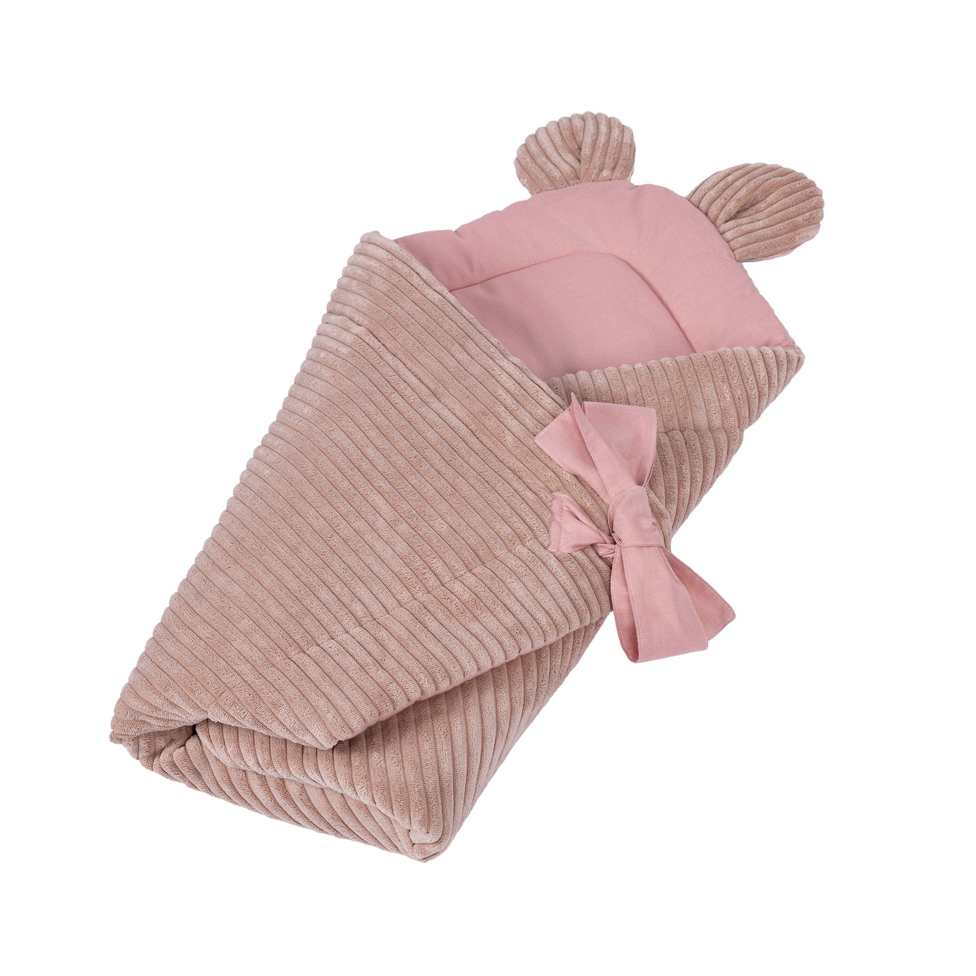 Baby Swaddle Wrap for Sleeping and Cuddling – Soft and Safe | Aesthetic Powder Pink
