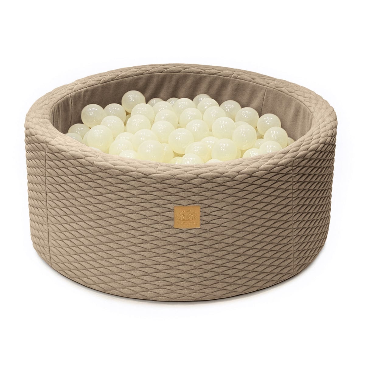 Meowbaby Bällebad für Kinder | Bälle zur Auswahl | Silver Cloud | Dune