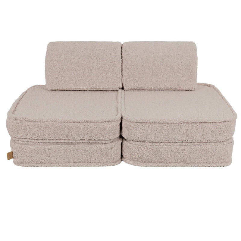 MeowBaby Spielsofa Mini Basic Bearly - Soft Teddy Edition