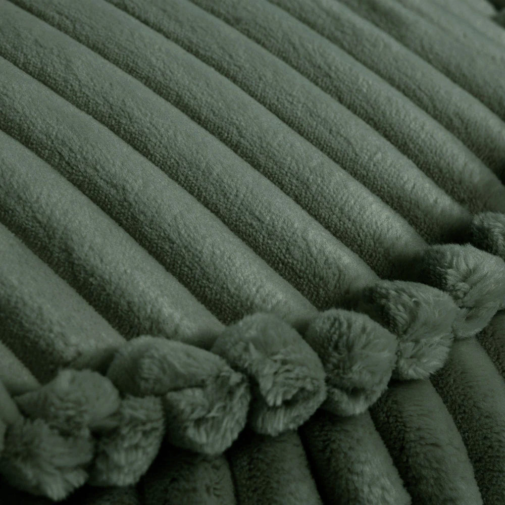 MeowBaby Sitzsack Bär Churros Plüsch-Cord